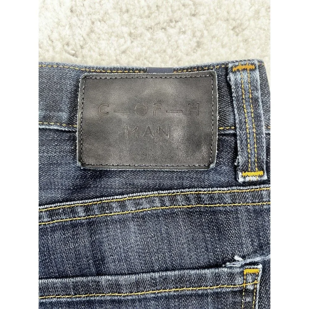 Citizens of Humanity Sid Jeans Mens 32x32 Dark Wash Straight Leg Stretch Denim - Picture 15 of 16